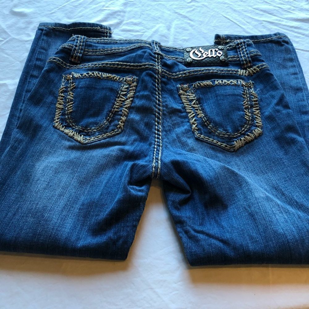 Cello Capri Jeans Blue Size 4 - Picture 8 of 8